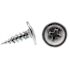 Generic M8 X 1/2" Metal Lath Screws, Modified Phillips Truss Head, Zinc, Package Of 50