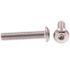 Generic Socket Cap Screws, Button Head, Allen ,ss, Package Of 10.