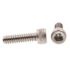 Generic #6-32 X 1/2" Socket Head Cap Screws, Hex/allen, Stainless, Package Of 10