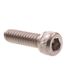 Generic #6-32 X 1/2" Socket Head Cap Screws, Hex/allen, Stainless, Package Of 10