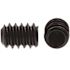 Generic Socket Set Screws, #10-, Black , Package Of 25