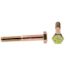 Generic Hex Head Cap Screws, Grade 8 Yellow Zinc, 1/4-20 X 1-3/4", Package Of 25