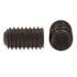 Generic #10-32 X 5/16" Socket Set Screws, Hex/allen Drive, Black Oxide, Package Of 25