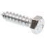 Generic #2-4 X 1/2 All Metal Lock Nut, Grade C, Zinc Package Of 25