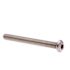 Generic #10-24 X 2" Machine Screw, Button Head, Hex/allen, Stainless, Package Of 10