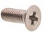 Generic M3-0.5 x 8mm Machine Screw, Flat Head, Phillips, Stainless Steel, Package Of 10