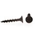Generic Drywall Screws, Bgl Hd, Phil Dr, #6, Blk Ppte Stl, Package Of 500