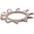 Generic External Tooth Lock Washers,400 Series Ss, Package Of 25