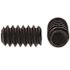 Generic Socket Set Screws, #6-32blk Stl, Package Of 25