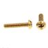 Generic Ms, Rh, Phil/slot Comb Dr, #8-32solid Brass, Package Of 25