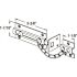 Generic Defender Sec Chain Dr Guard W/ Slide Bolt, Solid Brass