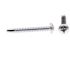 Generic #14" X 2" Sheet Metal Screws, Slf Tapping Pan Head Phillips, Zinc, Package Of 50
