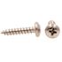 Generic Sheet Metal Screws, #4 X 1/2in, Gr 18-8 Ss, Package Of 25.