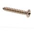Generic Sheet Metal Screws, #12 X 1-1/2in, Gr 18-8 Ss, Package Of 25