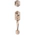 Kwikset Montara Smartkey Handleset, Satin NICKEL