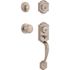 Kwikset Montara Smartkey Handleset, Satin NICKEL