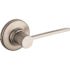 Kwikset Ladera Passage Lever, Satin NICKEL