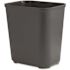 Rubbermaid Commercial 28 Quart Black Wastebasket