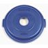 Rubbermaid Commercial Bottle Recycling Top For Brute 32gal, Blue, Package Of 2