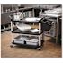 Rubbermaid Commercial Economy Plastic Cart, Three-Shelf, Black