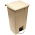 Rubbermaid Commercial Legacy Step-On Waste Container, 23 Gallon, Beige