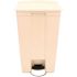 Rubbermaid Commercial Legacy Step-On Waste Container, 23 Gallon, Beige