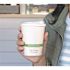 World Centric Hot Cup Lid, Fits 10 Oz To 20 Oz Cups, White, Case Of 1000
