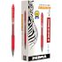Zebra Sarasa Dry Gel X20 Gl Pn Rtrctble Medum 0.7 Mm Rd Ink/barel Package Of 12