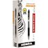 Zebra Sarasa Dry Gel X20 Gl Pn Mdum 0.7 Mm Blck Ink Smok Barel Package Of 12