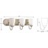 Progress Lighting Gather Three Light Brushed NICKEL Fluorescent Bath Light, Bulb