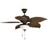 Progress Lighting P2526-20 Airpro 52 In 5-Blade Indoor/Outdoor Ceiling Fan (Antique Bronze)