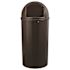 Rubbermaid Commercial Marshal 25 Gallon Trash Can (brown)