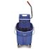 Rubbermaid Commercial Wvebrke 8.75 Gal. Sde-Press M0p Bucket And Wringer (blue)