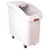 Rubbermaid Commercial 2.75 Gallon Prosave Beige Ingredient Bin With Sliding Lid