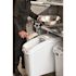 Rubbermaid Commercial 2.75 Gallon Prosave Beige Ingredient Bin With Sliding Lid