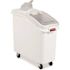 Rubbermaid Commercial 2.75 Gallon Prosave Beige Ingredient Bin With Sliding Lid