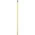 Rubbermaid Commercial Yellow Quick Connect Economy Handle 52" Package Of 6