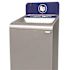 Rubbermaid Commercial Blue Mixed Recycle Decal For 23 Gal Container