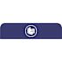 Rubbermaid Commercial Blue Mixed Recycle Decal For 33 Gal Container