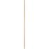 Rubbermaid Commercial Natural Wood Handle 60" For Push Brooms Package Of 12