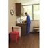 Rubbermaid Commercial 8 Gal Red Plastic Rectangular Step-On Trash Can