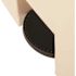 Rubbermaid Commercial 18 Gal Beige Polyethylene Rectangular Step-On Trash Can
