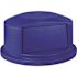 Rubbermaid Commercial Brute 44 Gal Blue Dome Top Trash Can Lid