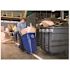 Rubbermaid Commercial 50 Gal Rtlr Recyclng Rolot Contanr W/ld Package Of 2