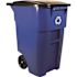 Rubbermaid Commercial 50 Gal Rtlr Recyclng Rolot Contanr W/ld Package Of 2