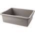 Rubbermaid Commercial Gray Polyethylene Undivided Bus/utility Box Package Of 6