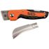 Klein Tools Orange/Black Cable Skinning Utility Knife 7.79" W/Replaceable Blade