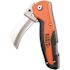 Klein Tools Orange/Black Cable Skinning Utility Knife 7.79" W/Replaceable Blade