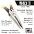 Klein Tools Long-Nose Cutting Plier 6" With Spring