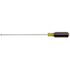 Klein Tools BK/YL Cabinet Tip Mini Screwdriver 8.75" With Round Shank 6"